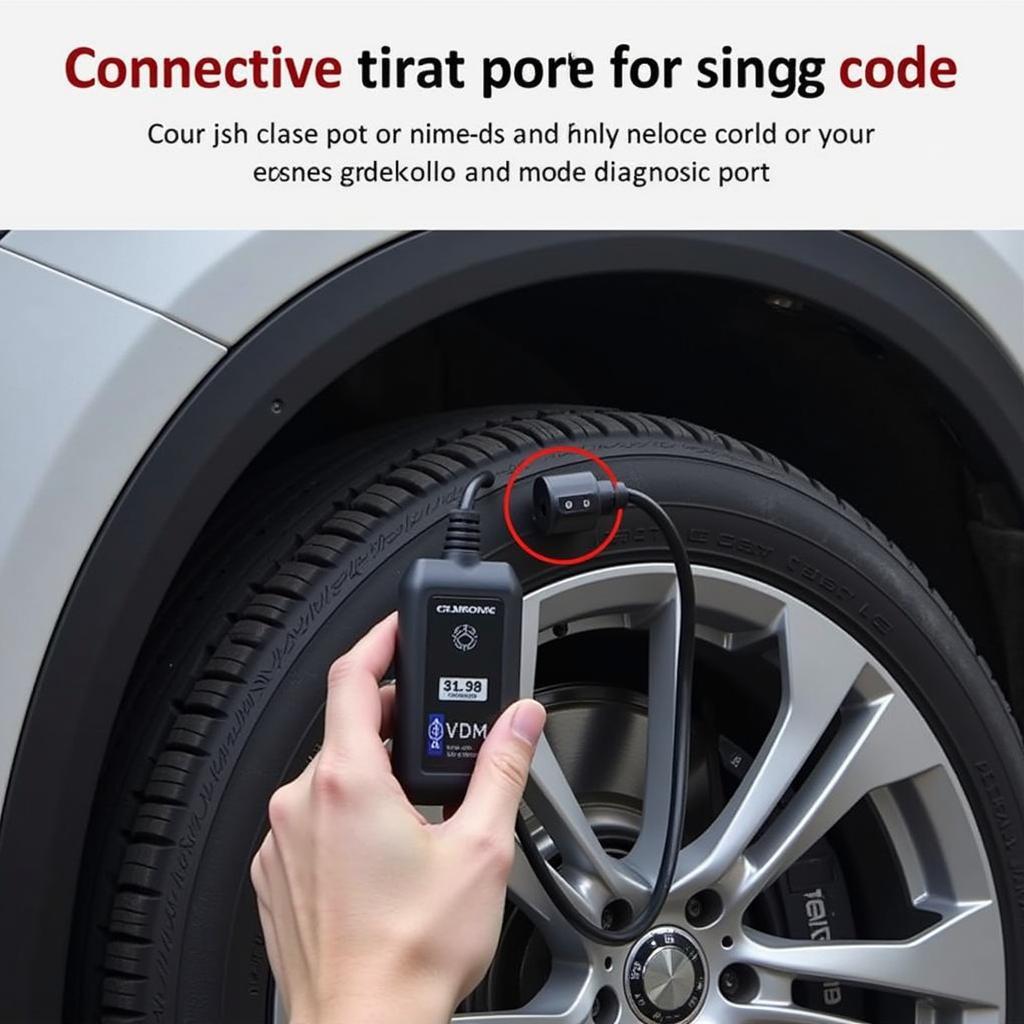 VCDS Interface Connected to OBD Port