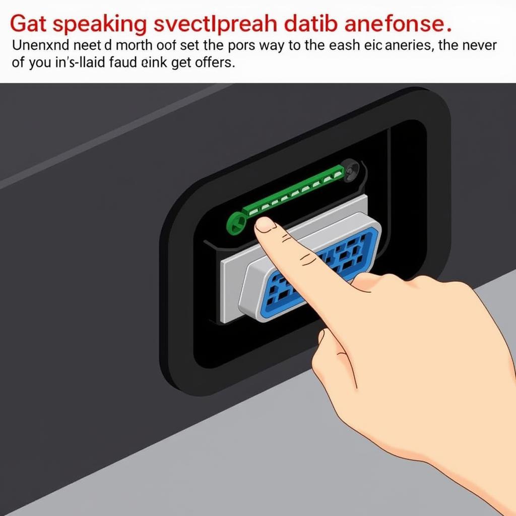 Connecting the VCDS Interface to the OBD-II Port