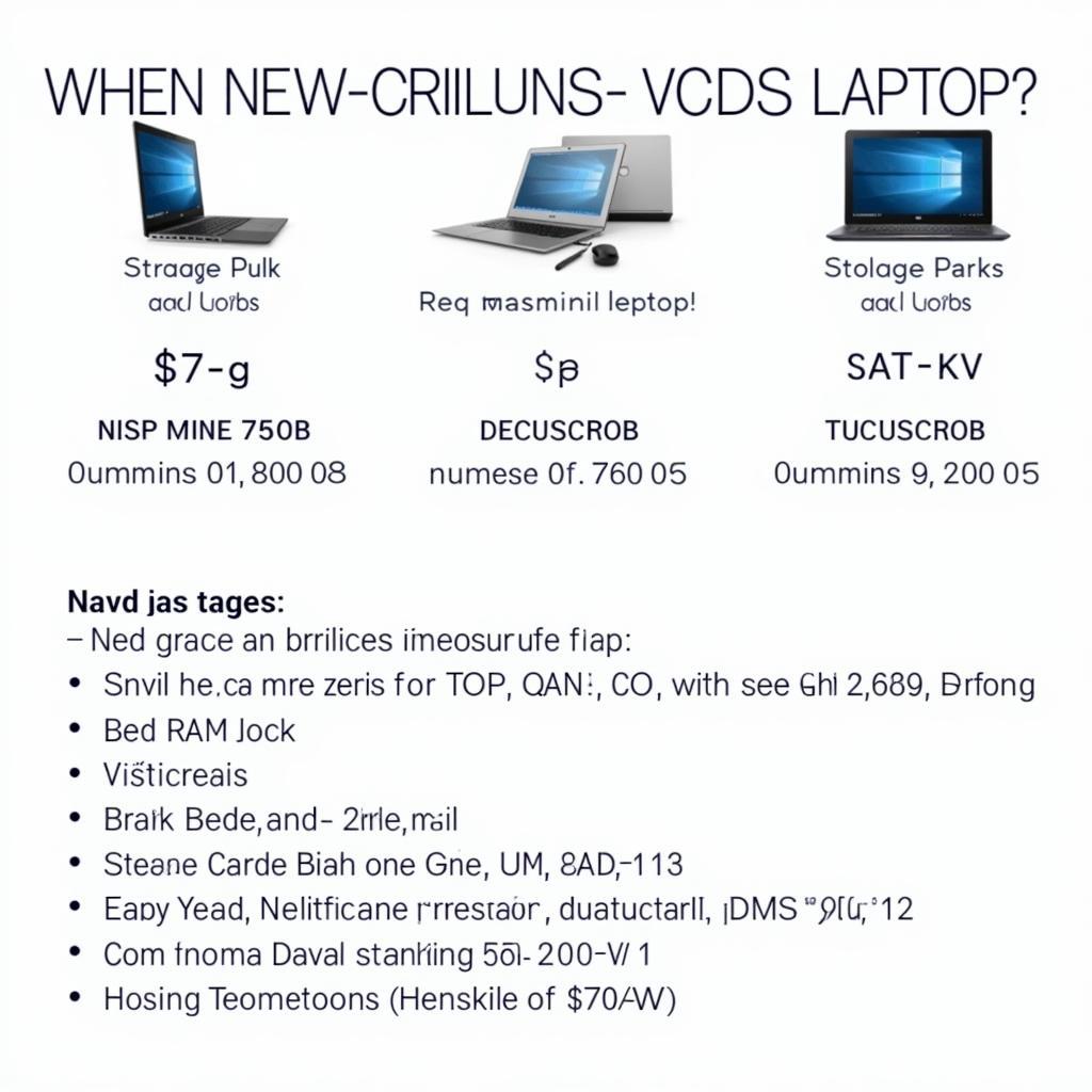 Choosing the Right VCDS Laptop for Automotive Diagnostics