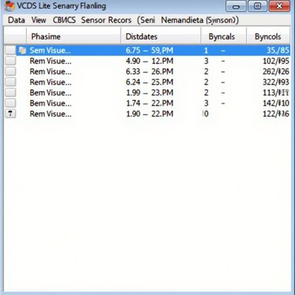 VCDS Lite Measuring Blocks