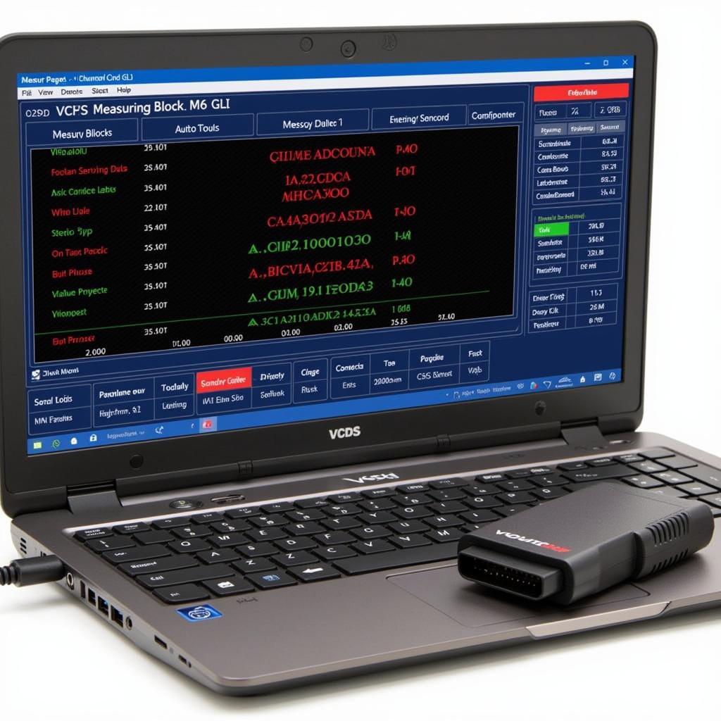 Monitoring Live Data with VCDS Measuring Blocks on a MK6 GLI