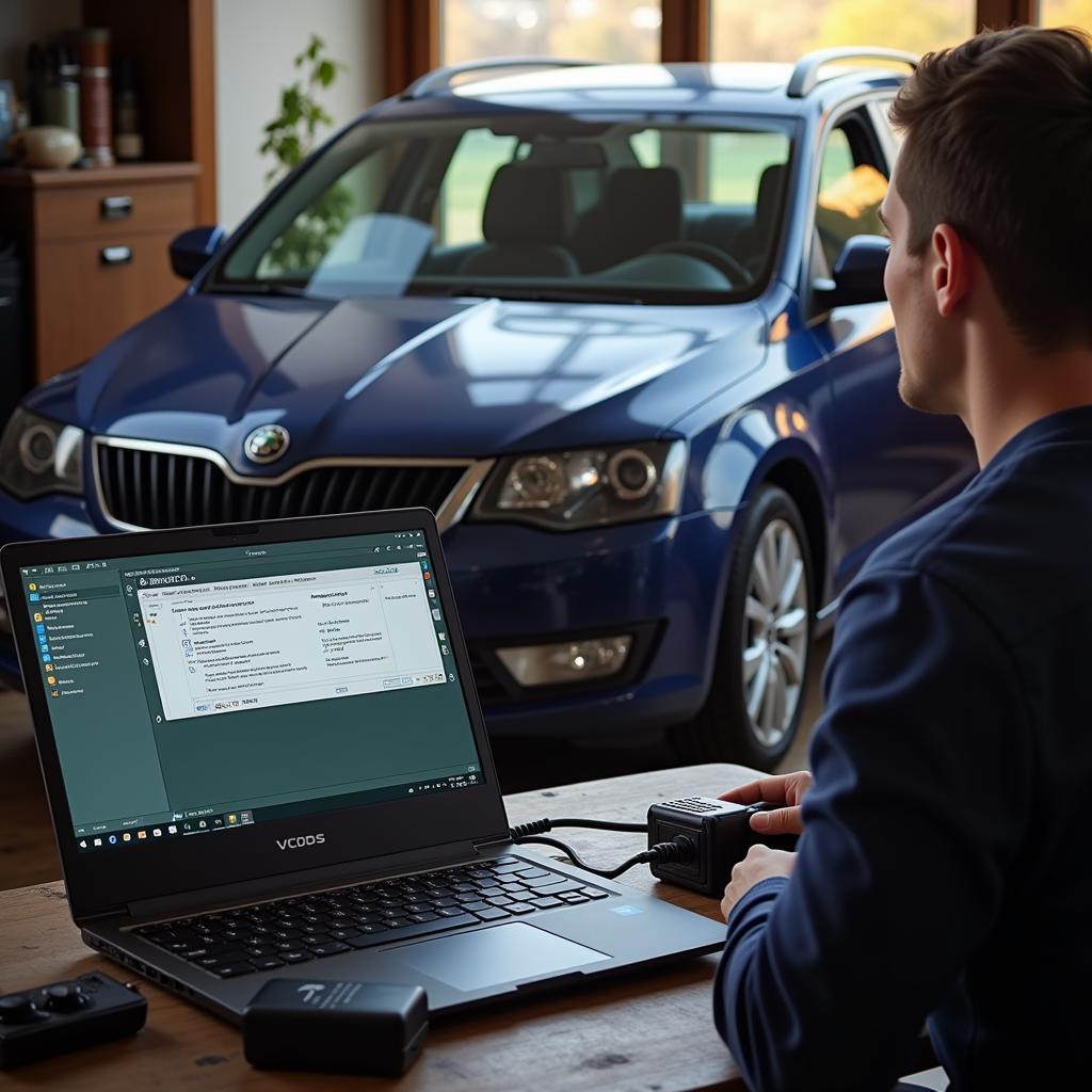 DIY VCDS Diagnostics on a Skoda