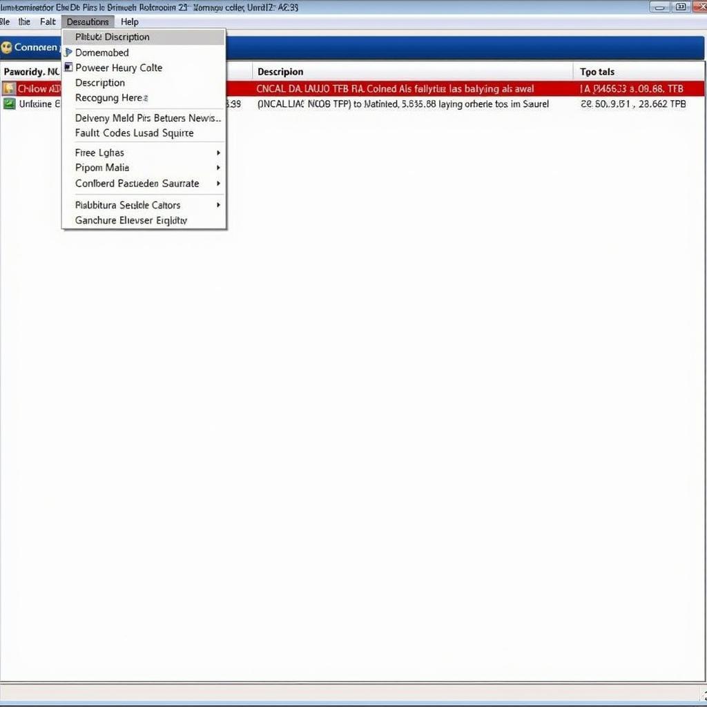 VCDS Reading Fault Codes Example