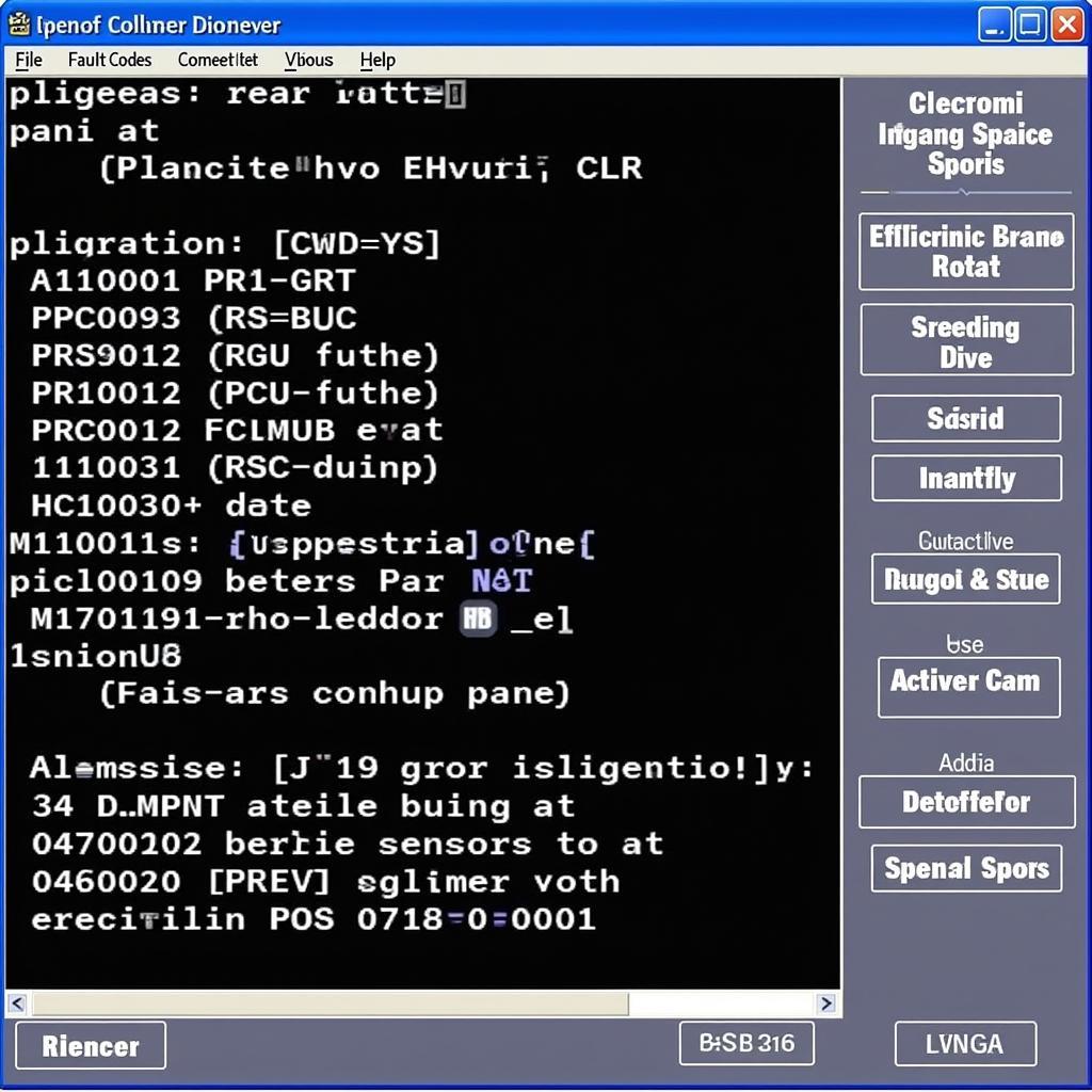 VCDS Rear Brake Diagnosis Screen