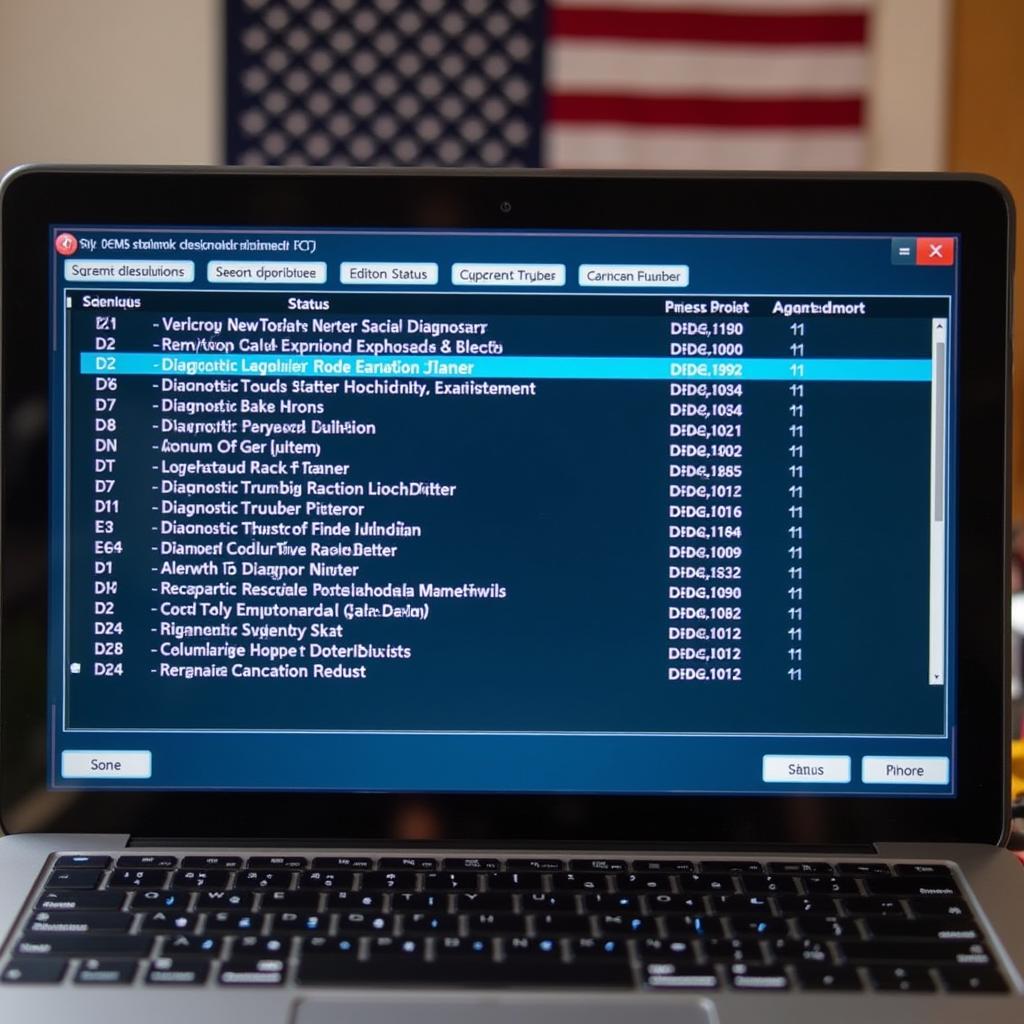 VCDS software interface displaying diagnostic trouble codes on a laptop screen