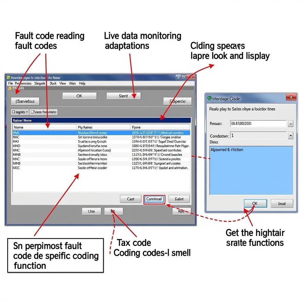 VCDS Software Interface for Diagnostics and Coding