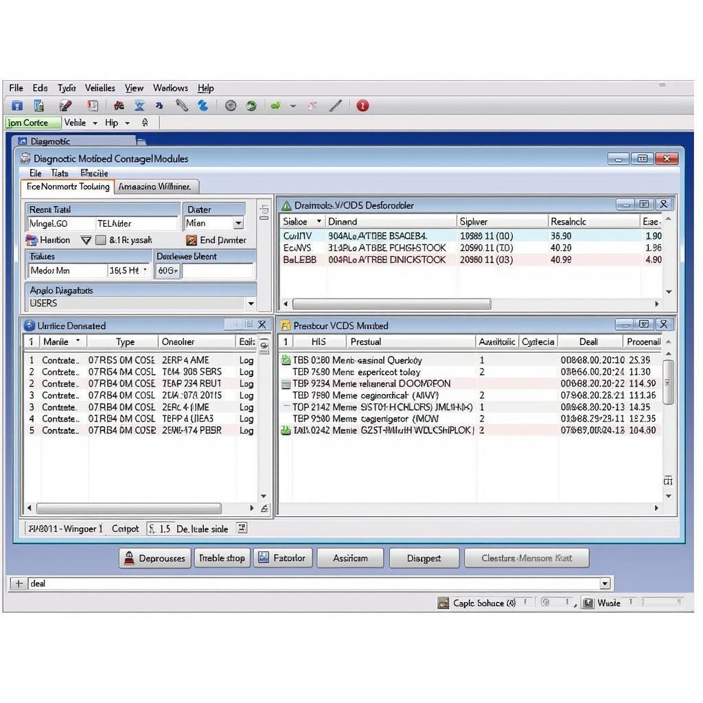 VCDS Software Interface on Screen