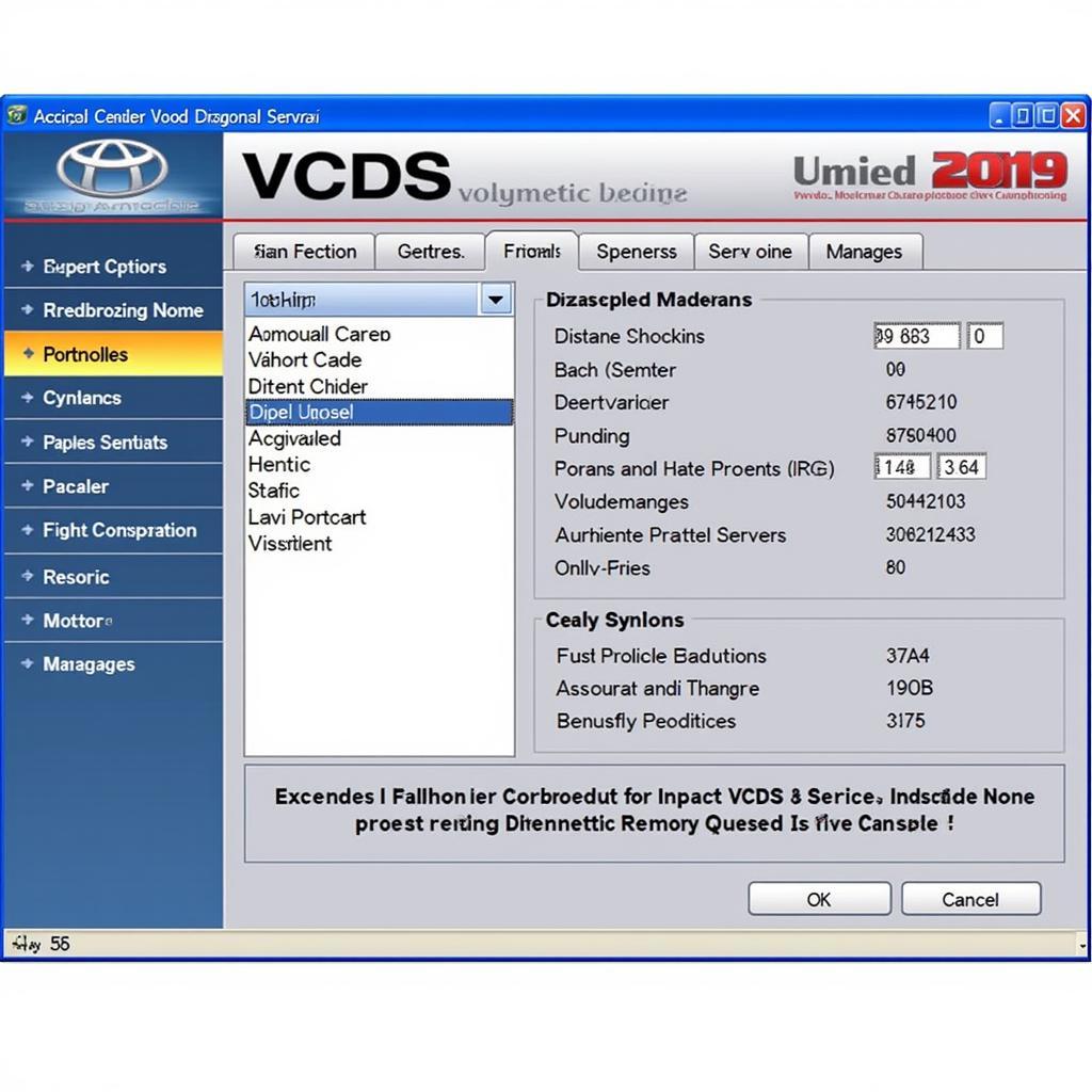 VCDS Software Interface