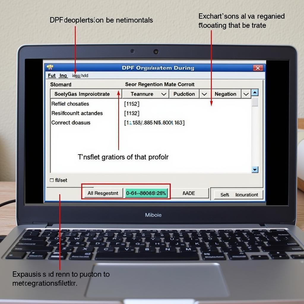 VCDS Software Interface During DPF Regeneration