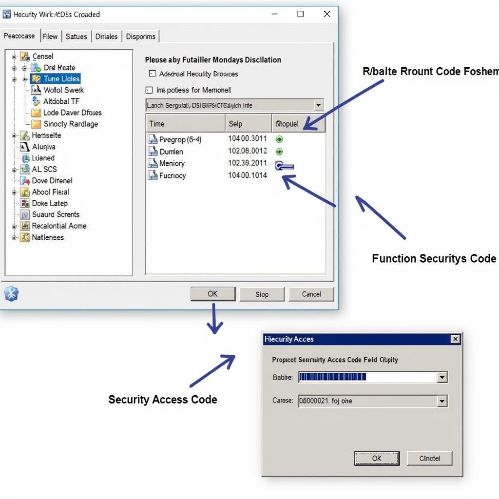 VCDS Software Interface Showing Security Access