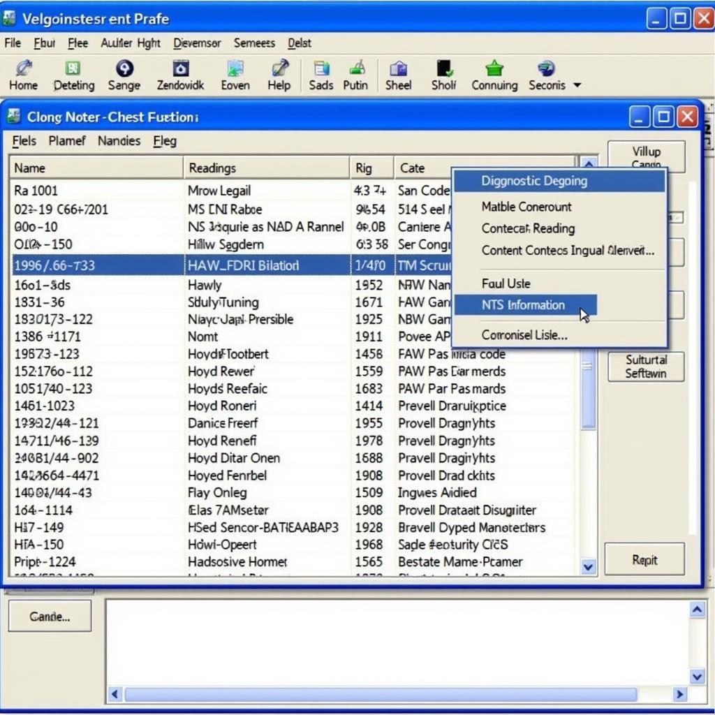 VCDS software interface displaying diagnostic data from a car