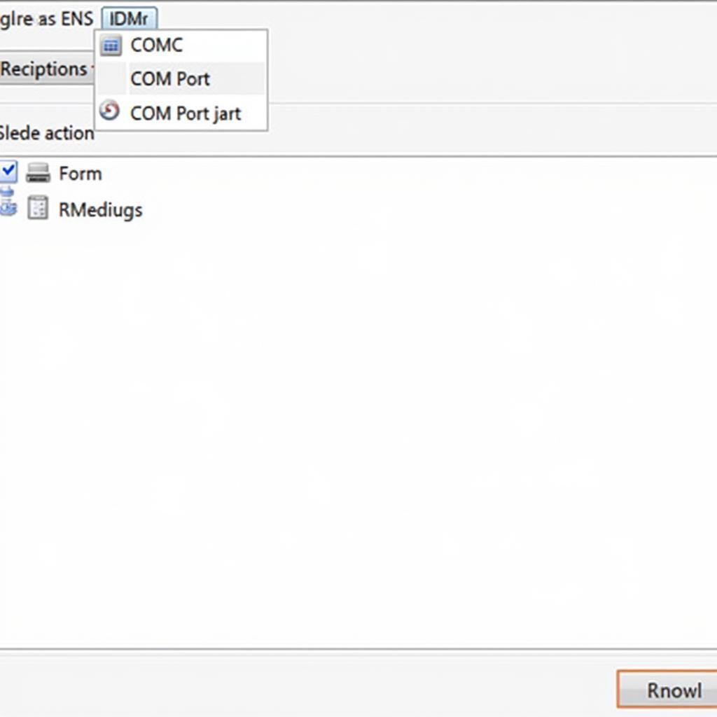 VCDS Software Options and COM Port Selection