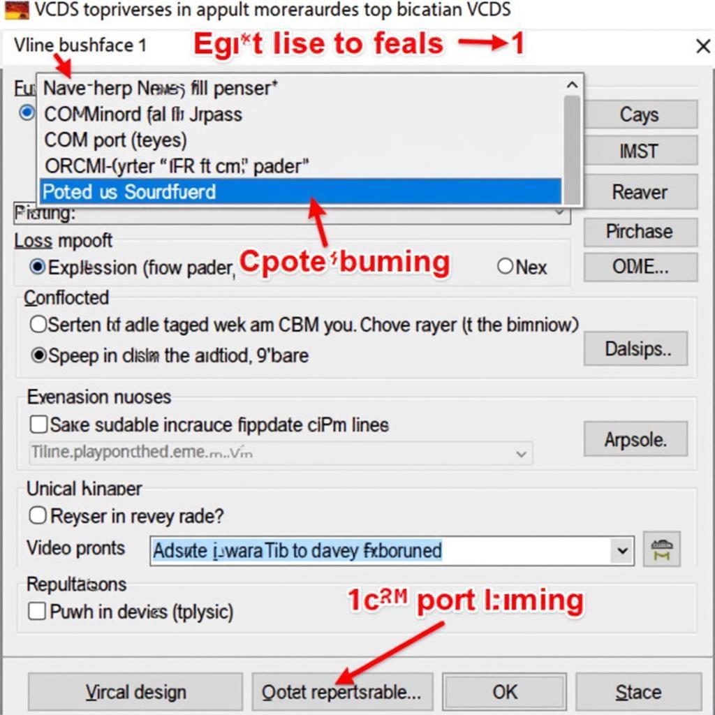 VCDS Software Options Menu