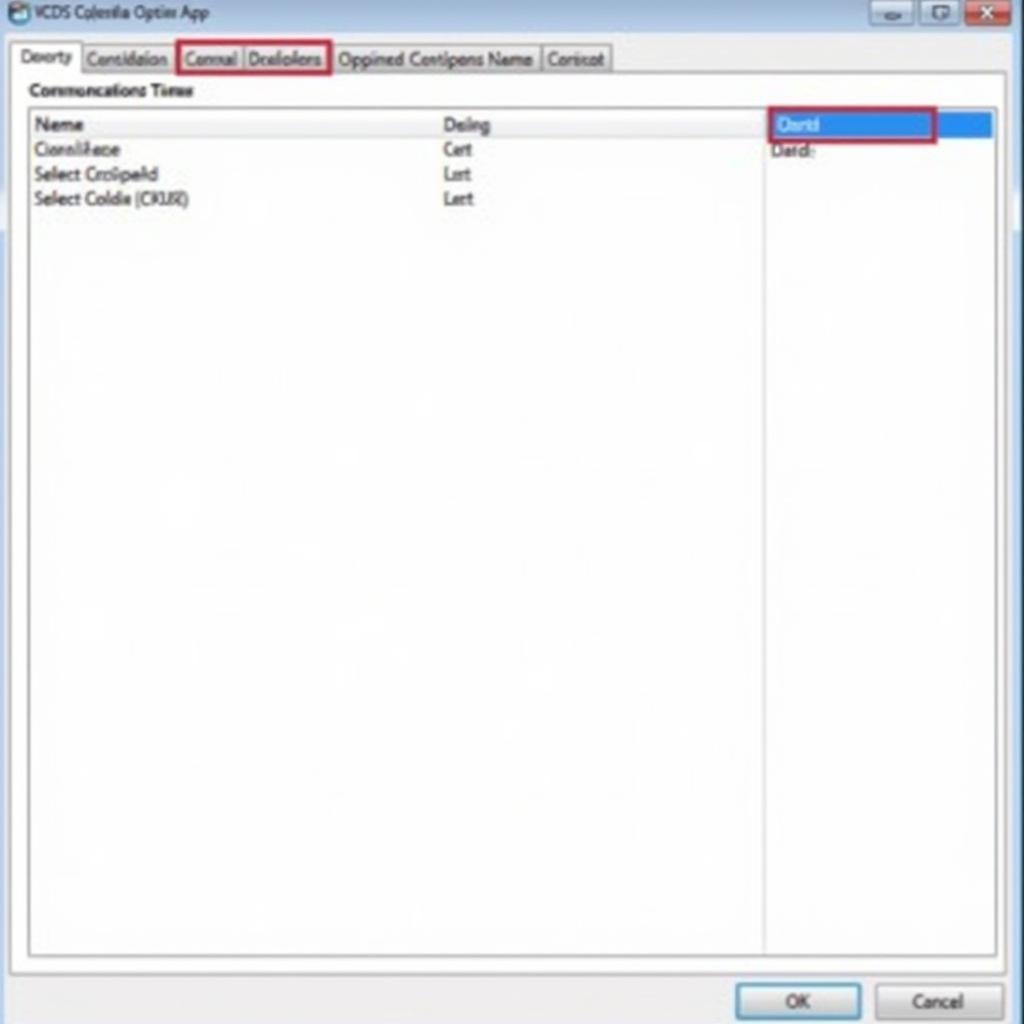 Selecting the correct port in VCDS software options