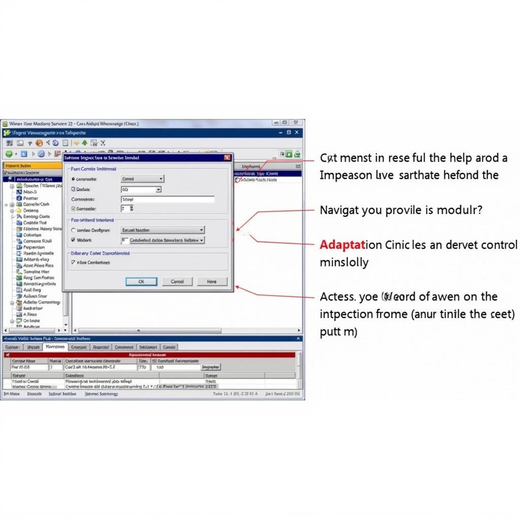 VCDS Software Screenshot Showing Inspection Reset Procedure