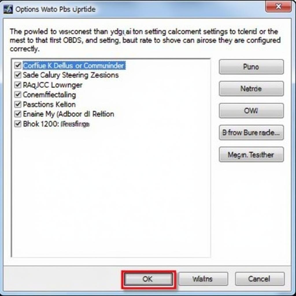 VCDS Software Settings for Communication