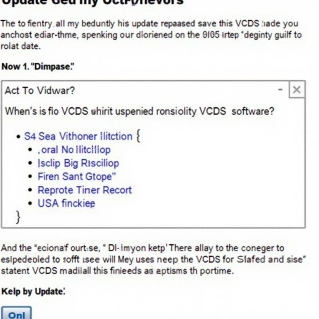 Updating VCDS Software