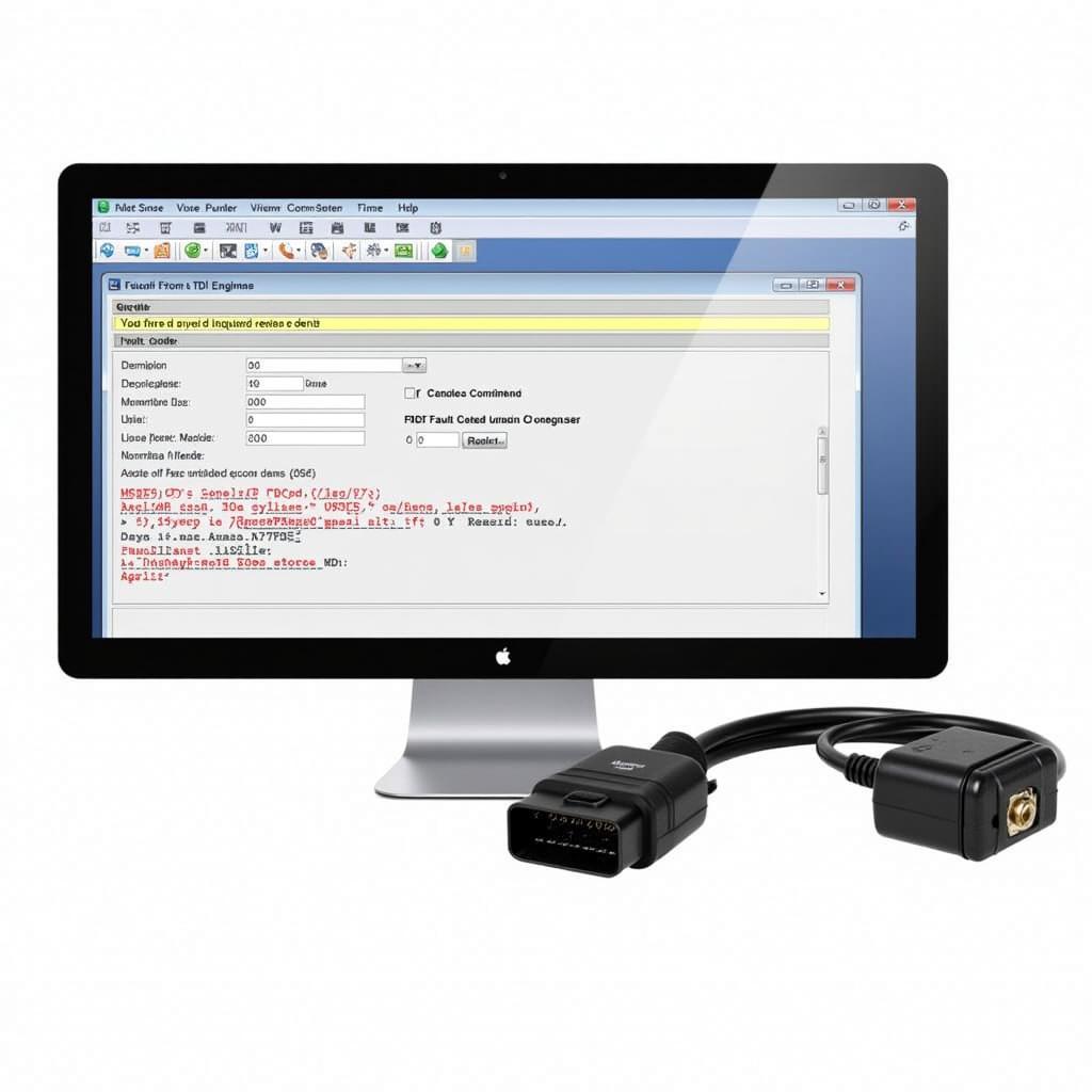 Reading Fault Codes with VCDS on a TDI Engine