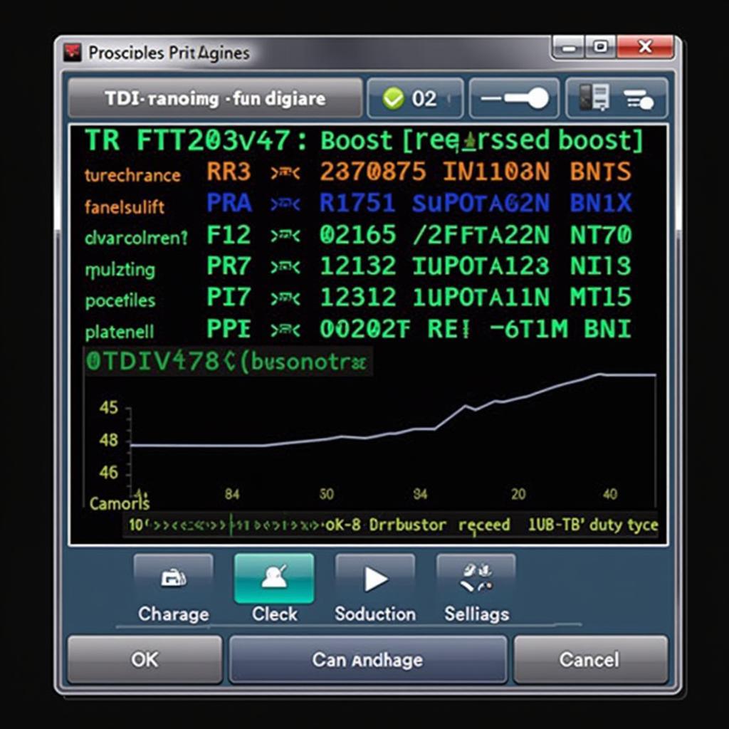 VCDS TDI Turbo Diagnostics Screen