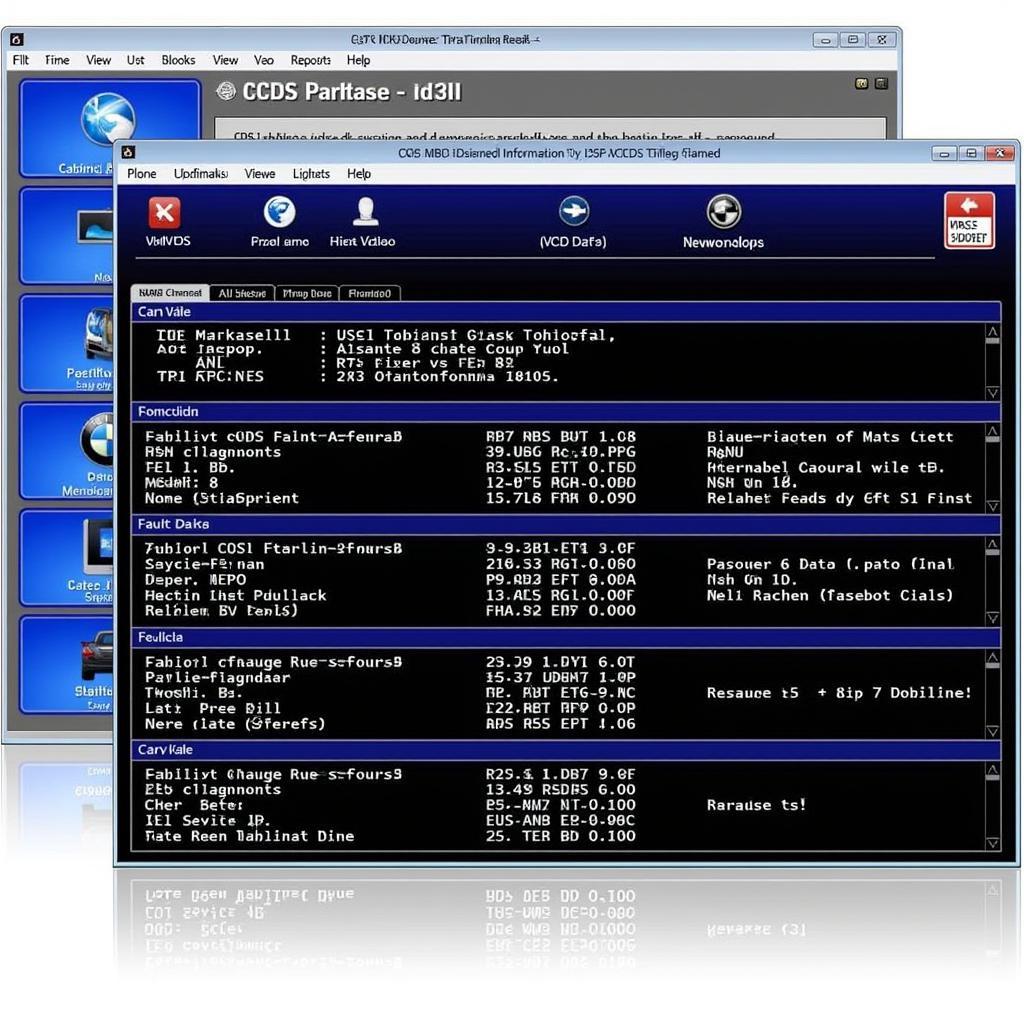 VCDS USB 3.0 Software Interface displaying diagnostic data