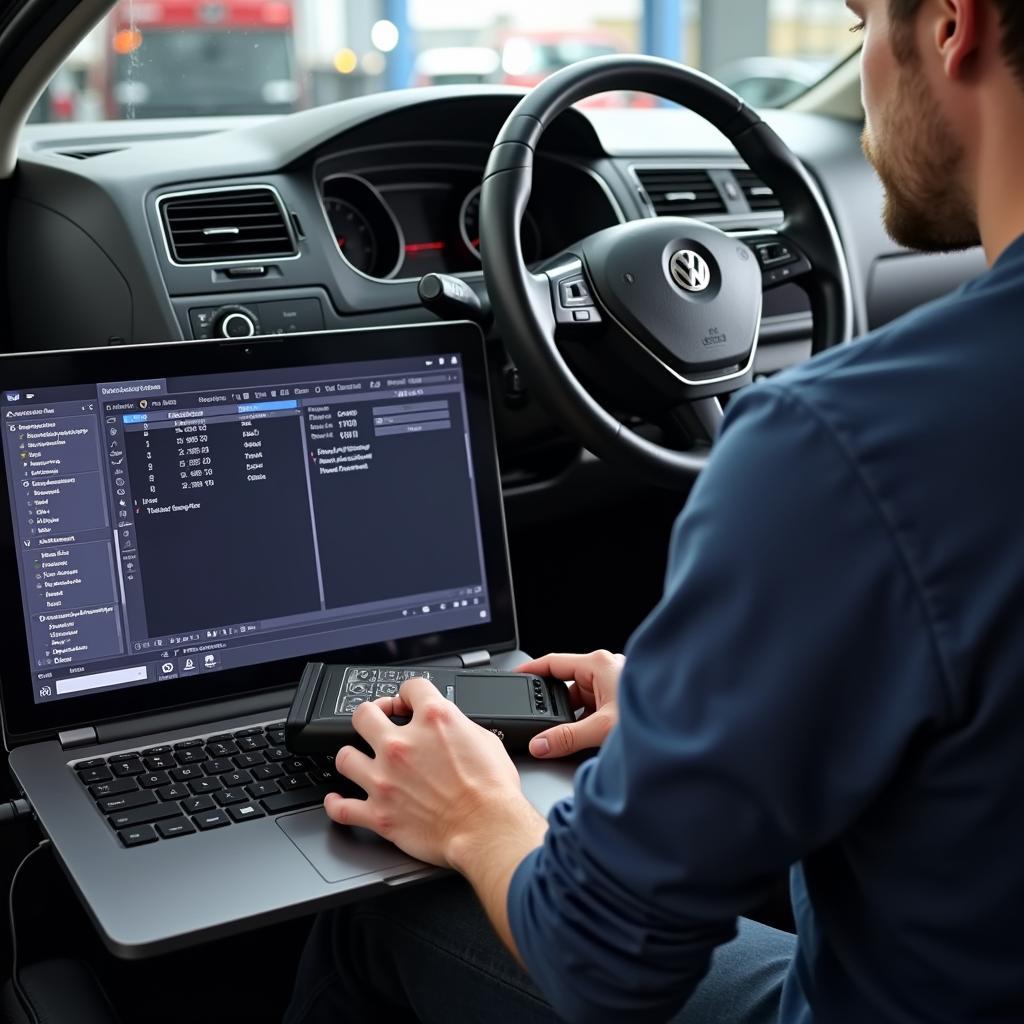 VCDS Diagnostics on Volkswagen Vento