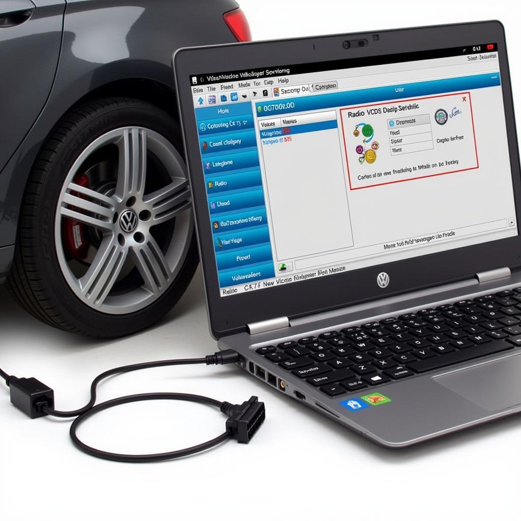 Identifying a Volkswagen Radio with VCDS