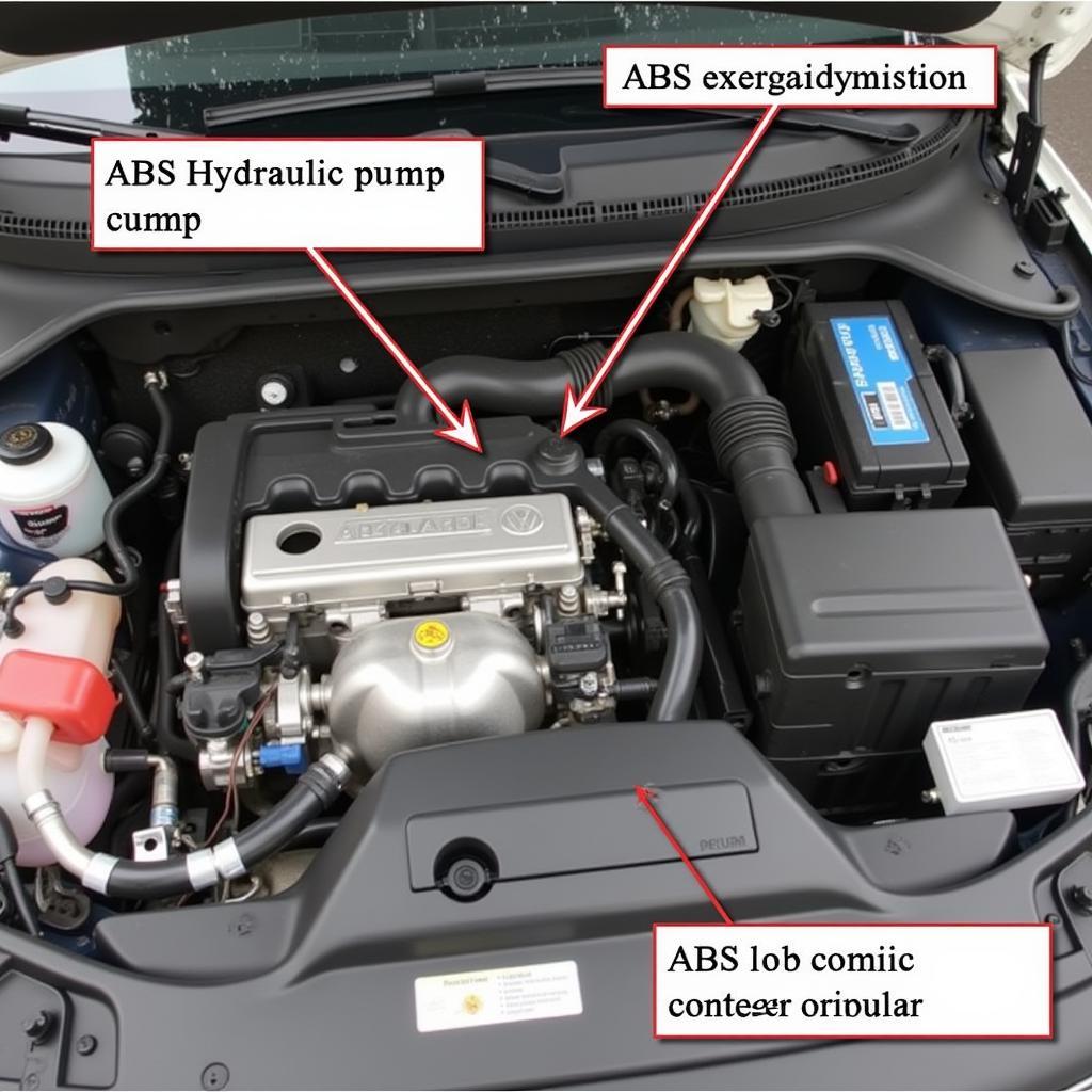 VW ABS Hydraulic Pump Location