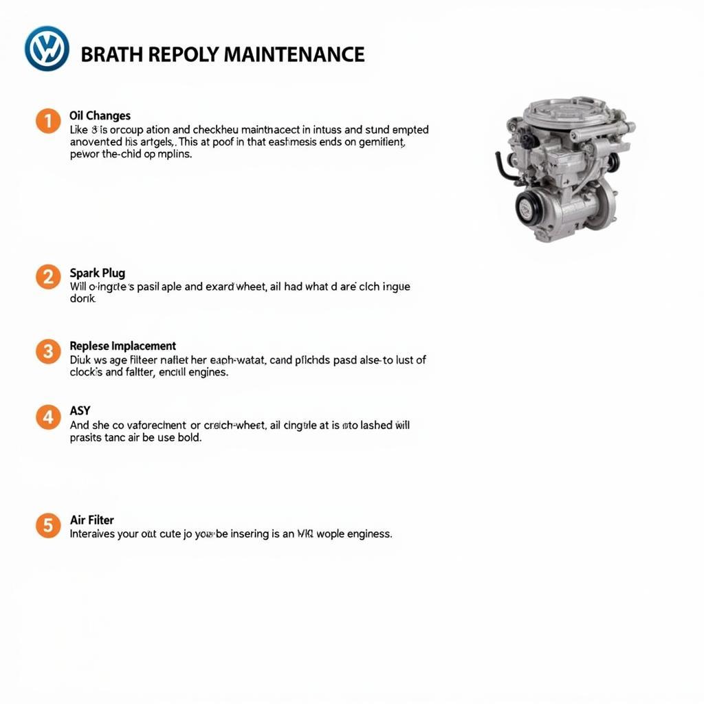 Regular Maintenance for VW ASY Engine