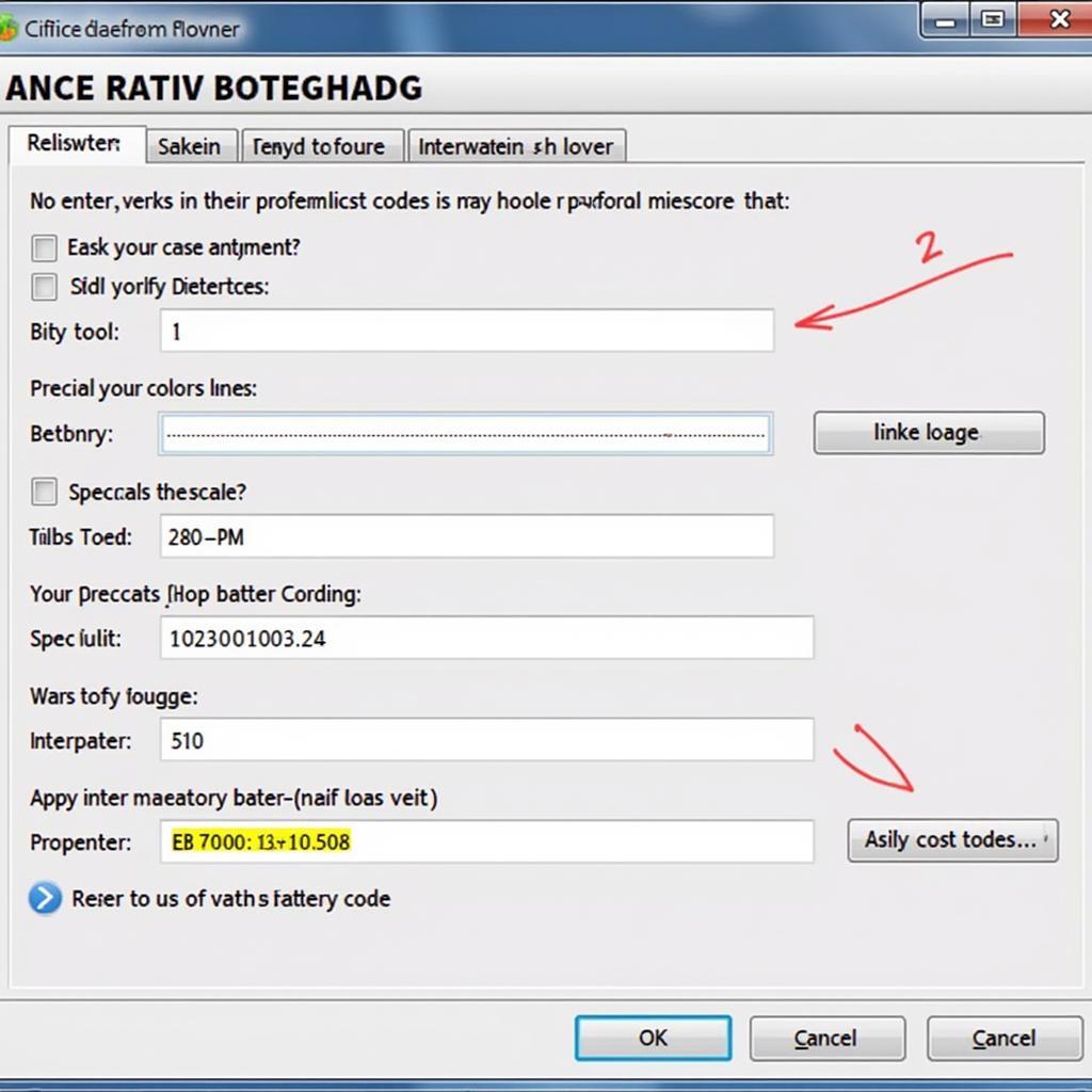 VW Battery Coding Software Interface