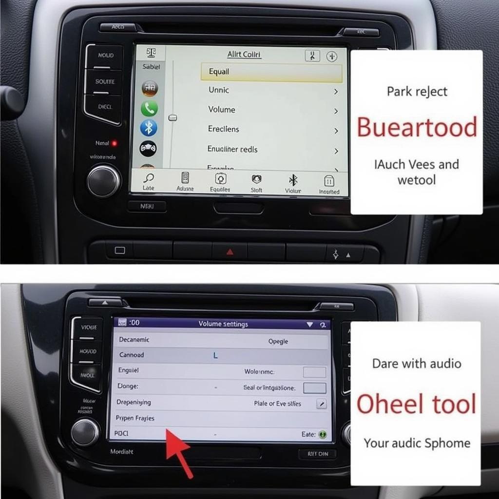 VW Beetle Bluetooth Audio Settings