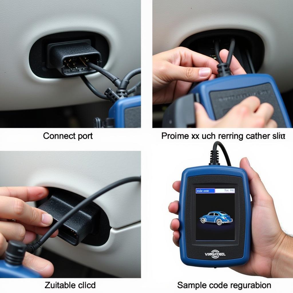 Connecting an OBD-II Scanner to a VW Beetle