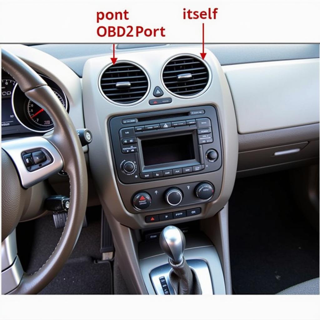 Locating the OBD2 Port on a 2009 VW Beetle