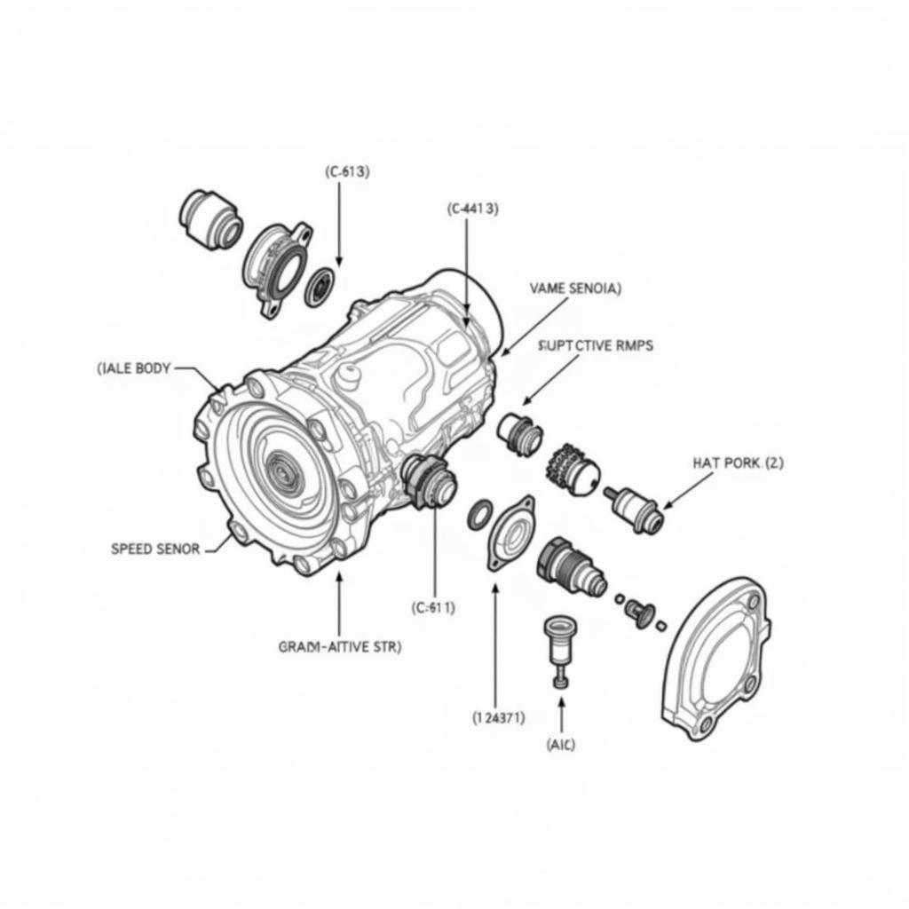 Key Transmission Components in a VW Beetle