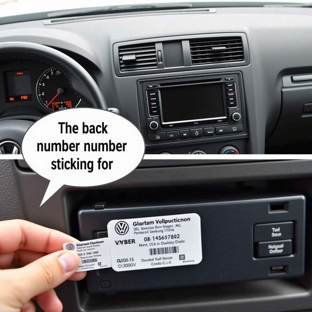 VW Blaupunkt Radio Serial Number Location