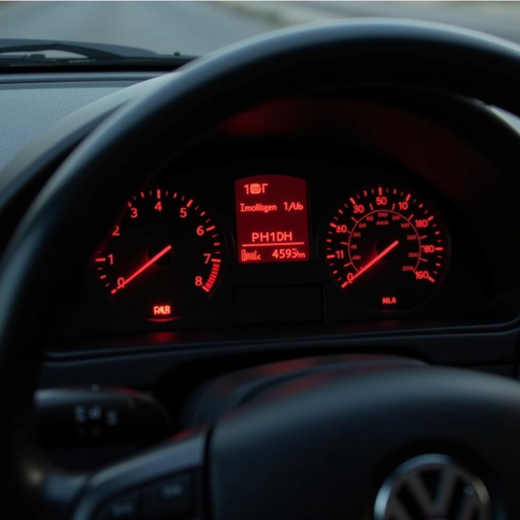 VW Cabrio Immobilizer Warning Light on Dashboard