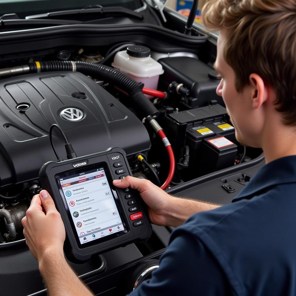 Volkswagen CC Engine Bay Diagnostics with Ross-Tech