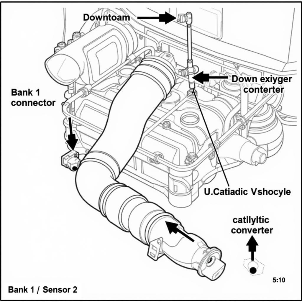 VW Code 01314: Oxygen Sensor Location