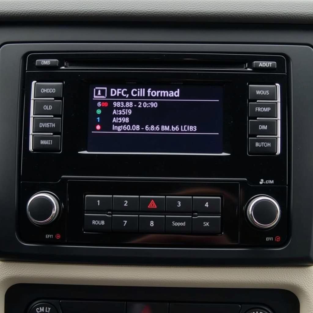 VW Deluxe Radio Code Entry Process