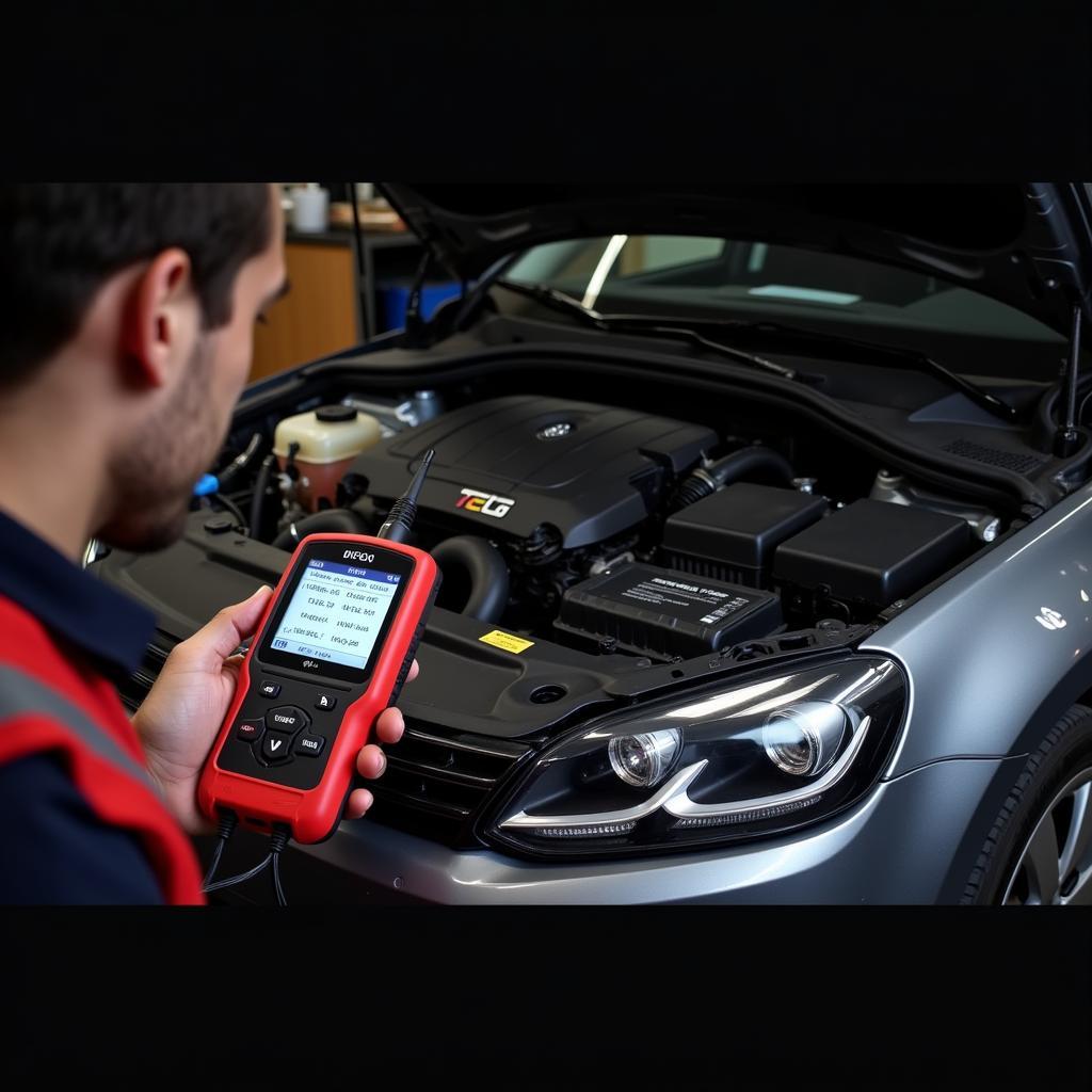 Using a Diagnostic Scan Tool to Read VW E-Code Related Trouble Codes