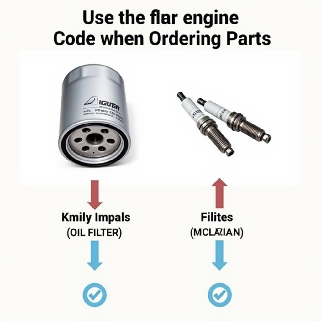 VW Engine Code Parts Ordering