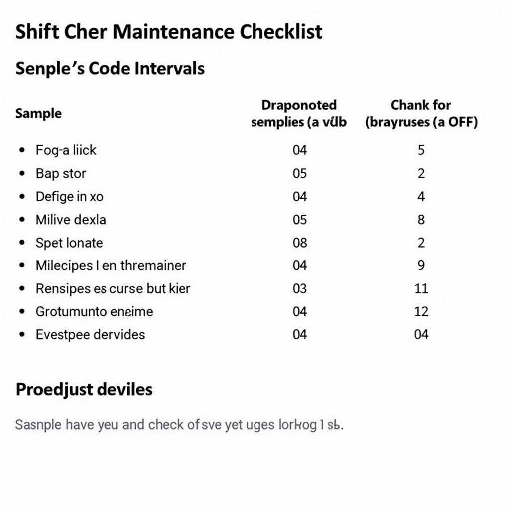 VW Fox 1.4 Engine Maintenance Checklist