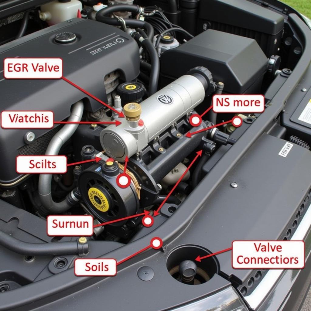 VW Golf EGR Valve Location