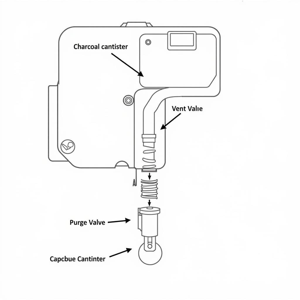 VW Golf EVAP System Diagram