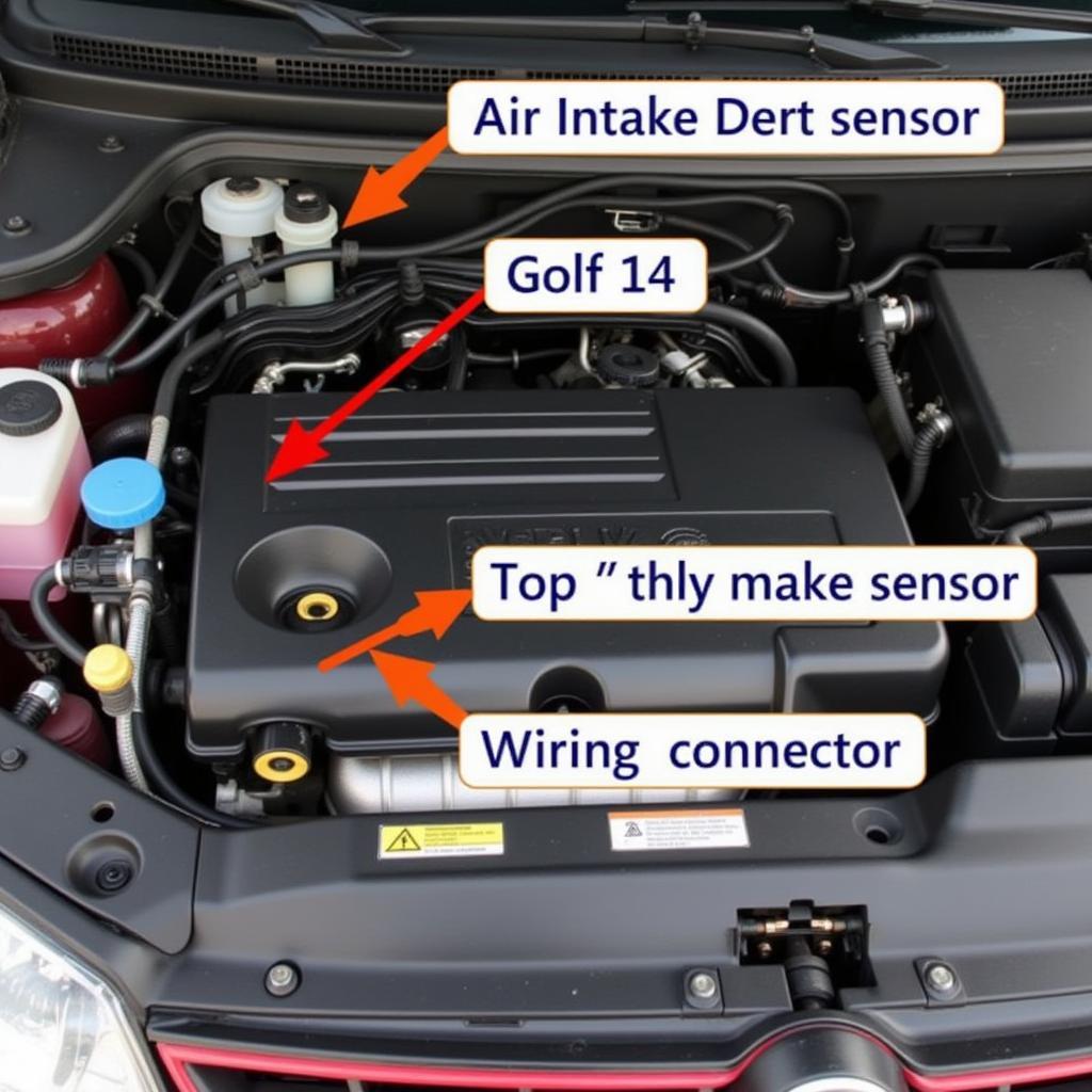 VW Golf MAF Sensor Location