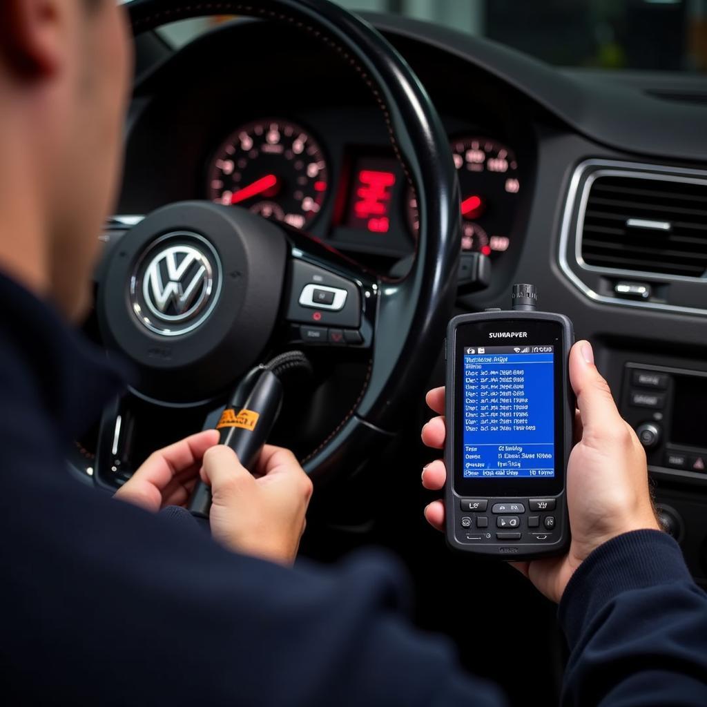 VW GTI EPC Code Diagnostic Scanner