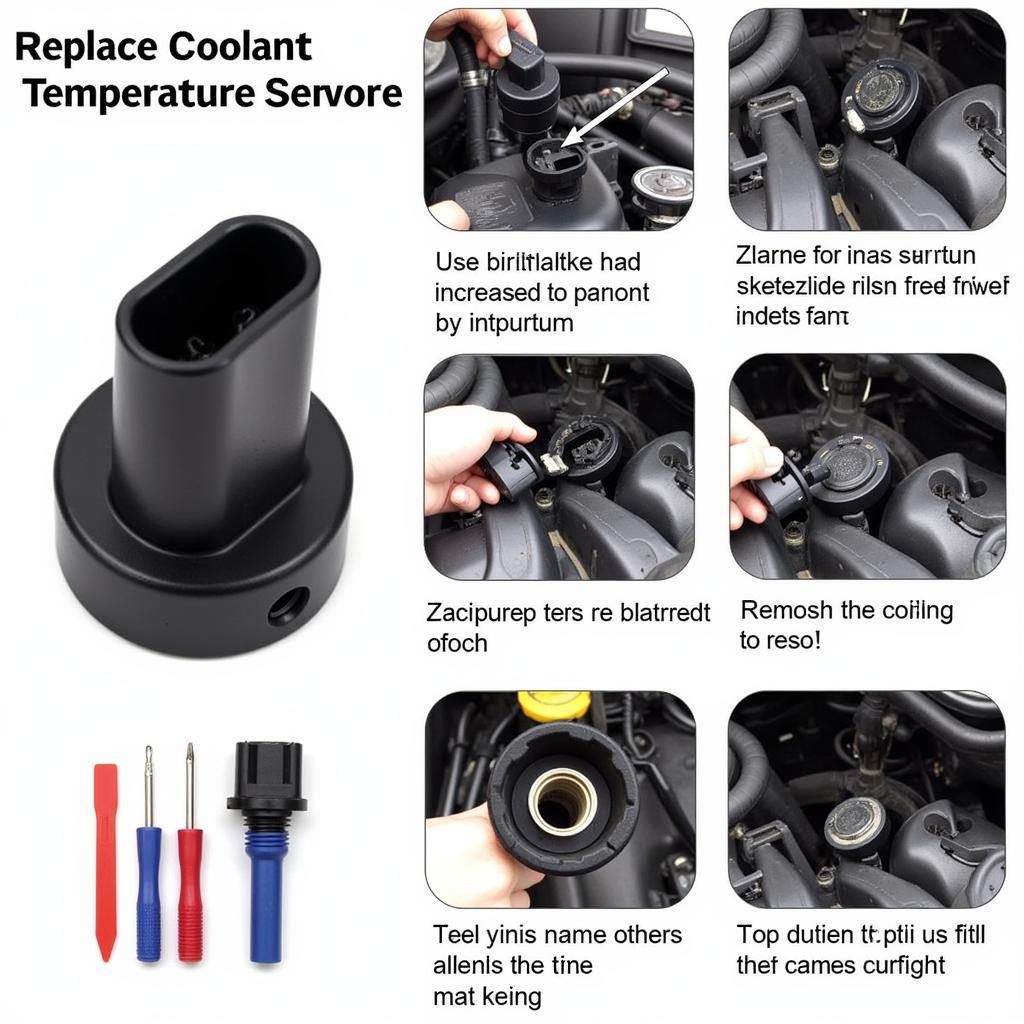 VW Jetta Coolant Temperature Sensor Replacement