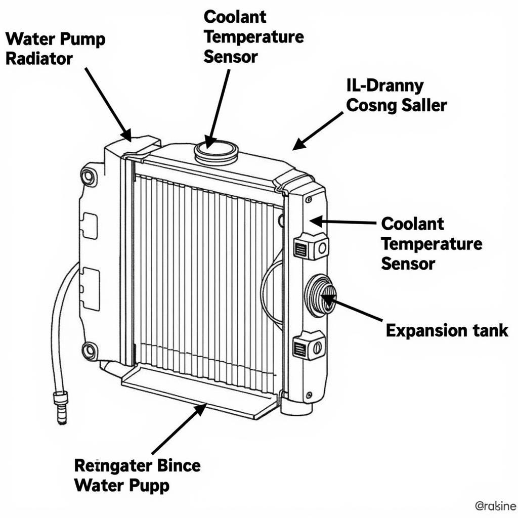 VW Jetta Cooling System Components