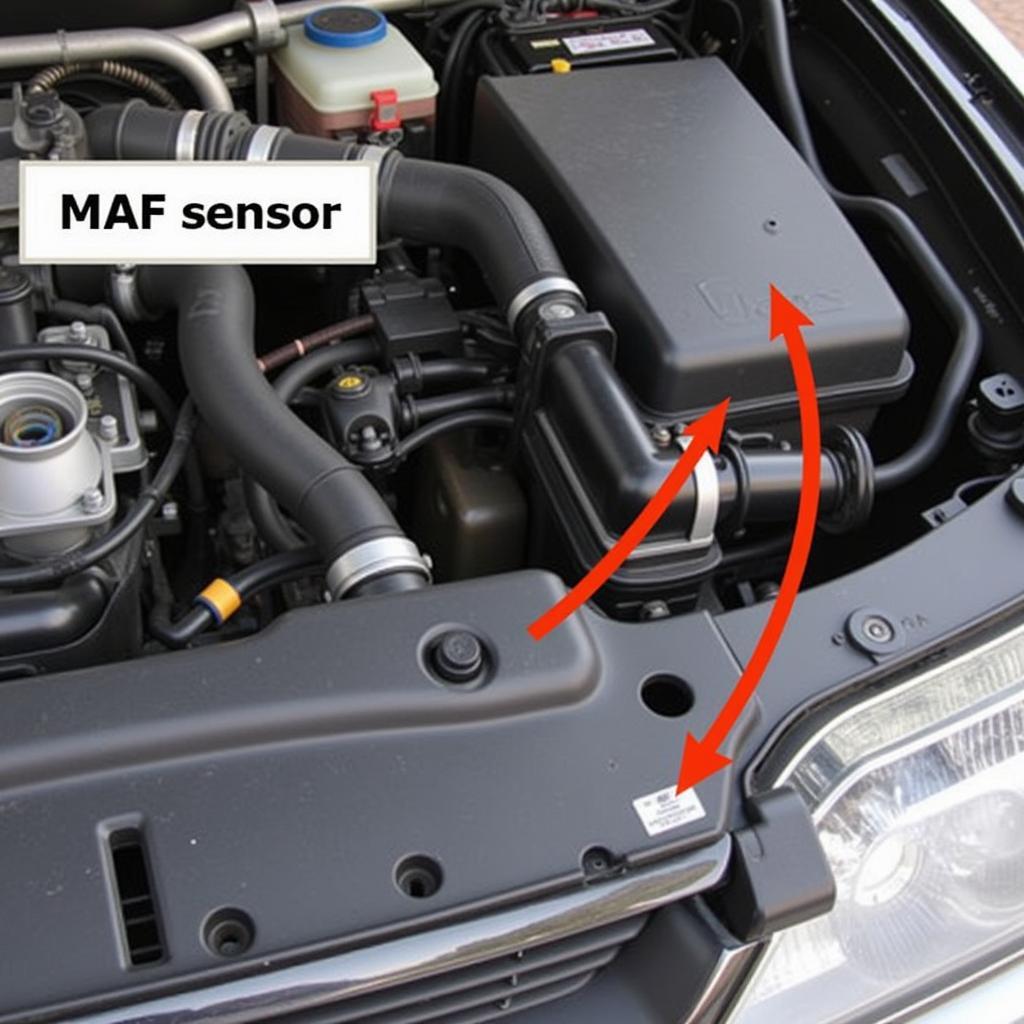 VW Jetta P0102 MAF Sensor Location