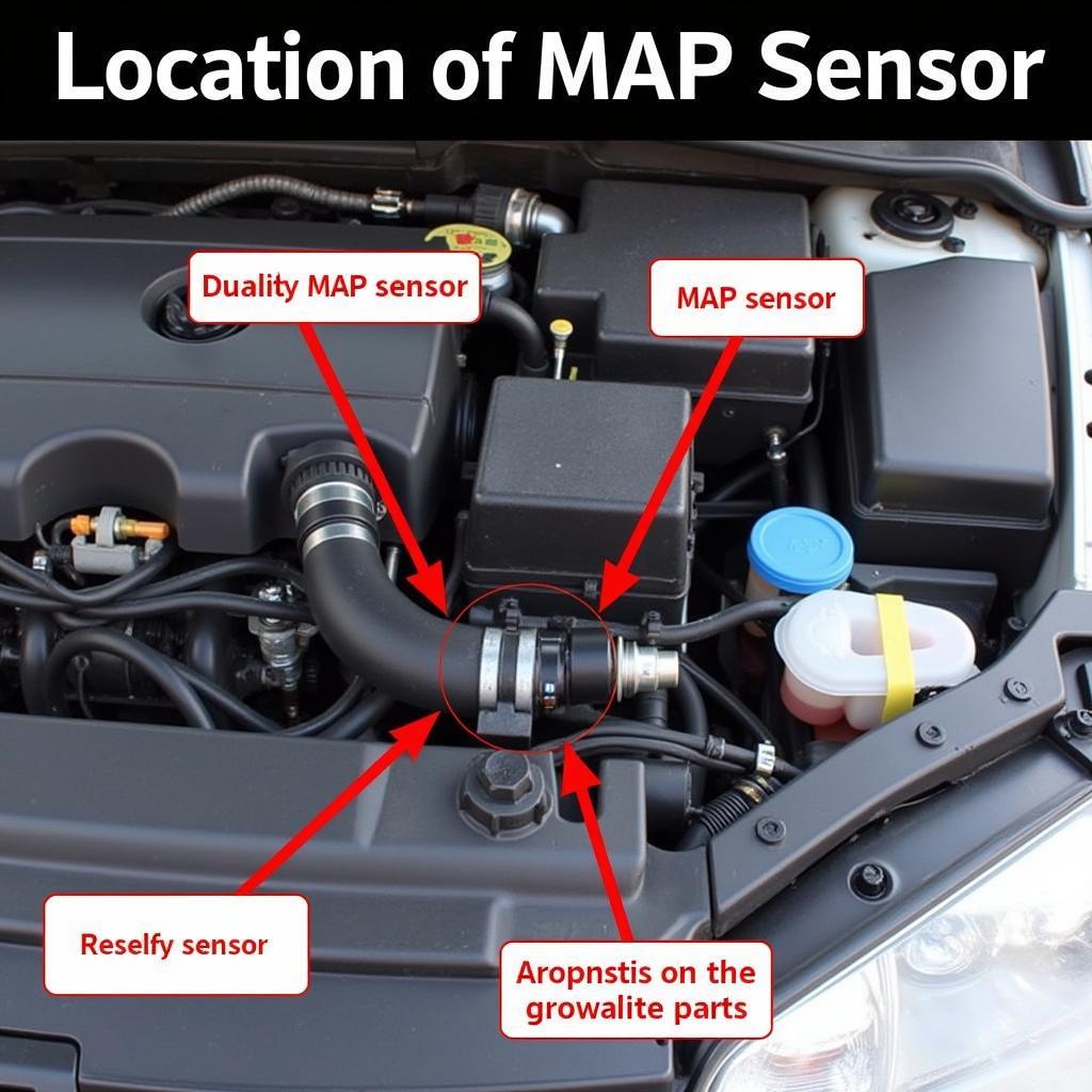 VW Jetta P0106 MAP Sensor Location