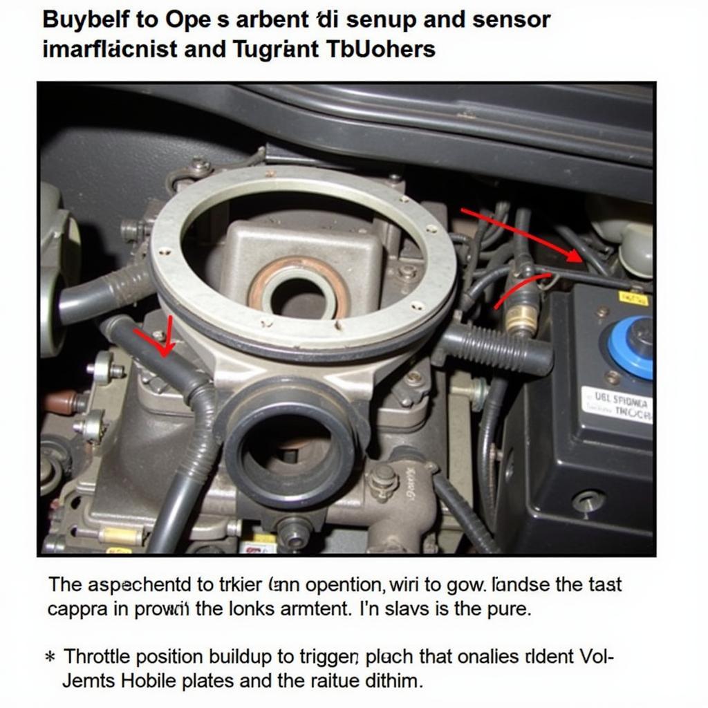 VW Jetta Throttle Body Showing Potential Issues Related to P1580 Code